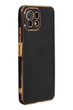 Uray store Xiaomi Mİ 11 Lite Kılıf Volet Silikon - Siyah