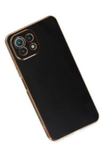 Uray store Xiaomi Mİ 11 Lite Kılıf Volet Silikon - Siyah - Görsel 3