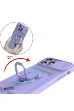 Uray store Xiaomi Mİ 11 Lite Kılıf Zuma Kartvizitli Yüzüklü Silikon - Pembe - Görsel 2