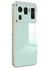 Uray store Xiaomi Mi 11 Ultra Kılıf Volet Silikon - Açık Yeşil