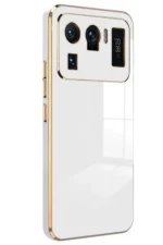 Uray store Xiaomi Mi 11 Ultra Kılıf Volet Silikon - Beyaz