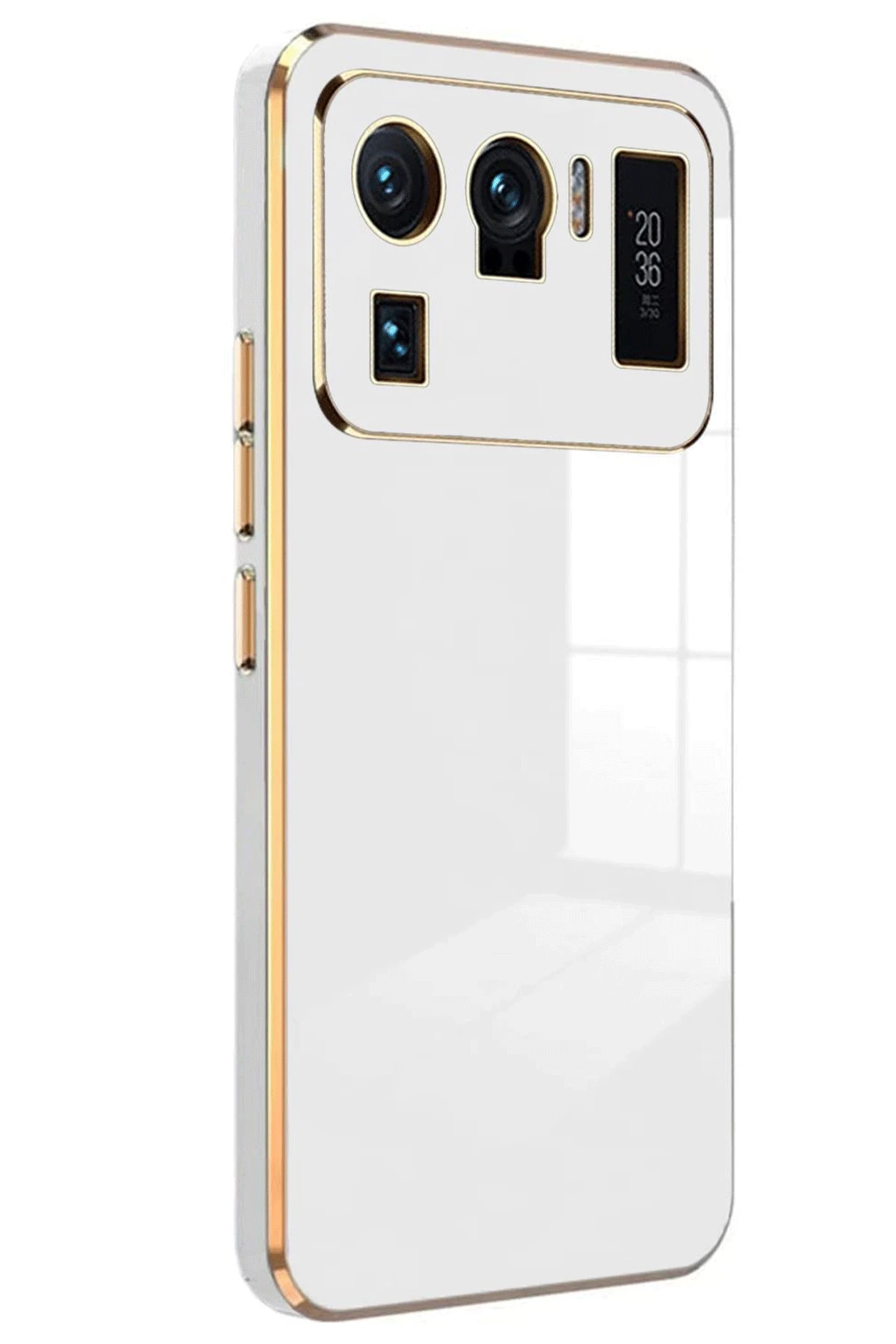 newface-xiaomi-mi-11-ultra-kilif-volet-silikon-beyaz-default Uray store Xiaomi Mi 11 Ultra Kılıf Volet Silikon - Beyaz - Görsel 1