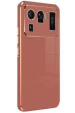 Uray store Xiaomi Mi 11 Ultra Kılıf Volet Silikon - Kırmızı