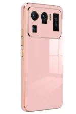 Uray store Xiaomi Mi 11 Ultra Kılıf Volet Silikon - Pembe