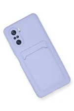 Uray store Xiaomi Mi 11i Kılıf Kelvin Kartvizitli Silikon - Lila - Görsel 2