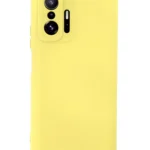 Uray store Xiaomi Mi 11T Pro Kılıf Nano içi Kadife Silikon - Sarı