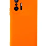Uray store Xiaomi Mi 11T Pro Kılıf Nano içi Kadife Silikon - Turuncu