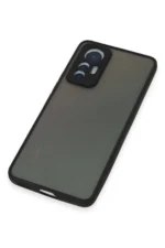 Uray store Xiaomi Mi 12 Lite Kılıf Montreal Silikon Kapak - Siyah - Görsel 6