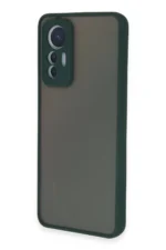 Uray store Xiaomi Mi 12 Lite Kılıf Montreal Silikon Kapak - Yeşil - Görsel 2
