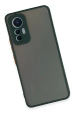 Uray store Xiaomi Mi 12 Lite Kılıf Montreal Silikon Kapak - Yeşil - Görsel 4
