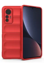 Uray store Xiaomi Mi 12 Lite Kılıf Optimum Silikon - Kırmızı