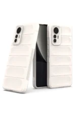 Uray store Xiaomi Mi 12 Lite Kılıf Optimum Silikon - Krem - Görsel 2