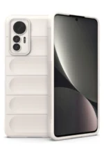 Uray store Xiaomi Mi 12 Lite Kılıf Optimum Silikon - Krem
