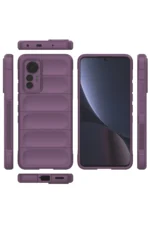 Uray store Xiaomi Mi 12 Lite Kılıf Optimum Silikon - Mor - Görsel 3