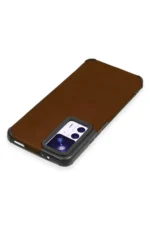 Uray store Xiaomi Mi 12T Kılıf Loop Deri Silikon - Kahverengi - Görsel 3