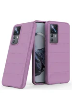 Uray store Xiaomi Mi 12T Pro Kılıf Optimum Silikon - Mor - Görsel 2