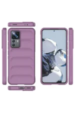 Uray store Xiaomi Mi 12T Pro Kılıf Optimum Silikon - Mor - Görsel 3