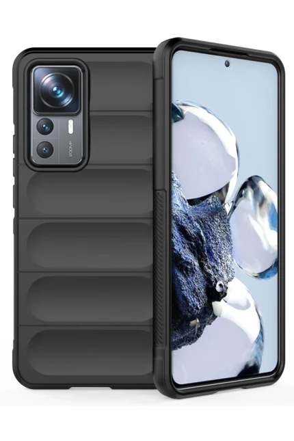 Uray store Xiaomi Mi 12T Pro Kılıf Optimum Silikon - Siyah