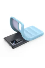 Uray store Xiaomi Mi 12T Pro Kılıf Optimum Silikon - Sky Blue - Görsel 4