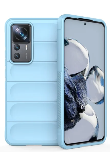 Uray store Xiaomi Mi 12T Pro Kılıf Optimum Silikon - Sky Blue