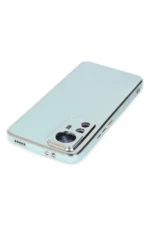 Uray store Xiaomi Mi 12T Pro Kılıf Volet Silikon - Açık Yeşil - Görsel 4