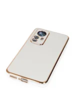 Uray store Xiaomi Mi 12T Pro Kılıf Volet Silikon - Beyaz - Görsel 5
