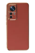 Uray store Xiaomi Mi 12T Pro Kılıf Volet Silikon - Kırmızı - Görsel 2