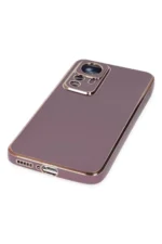 Uray store Xiaomi Mi 12T Pro Kılıf Volet Silikon - Mor - Görsel 5