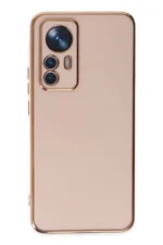 Uray store Xiaomi Mi 12T Pro Kılıf Volet Silikon - Pembe - Görsel 2