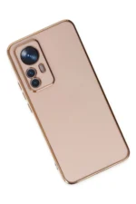 Uray store Xiaomi Mi 12T Pro Kılıf Volet Silikon - Pembe - Görsel 3
