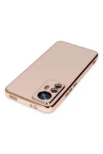 Uray store Xiaomi Mi 12T Pro Kılıf Volet Silikon - Pembe - Görsel 4
