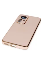 Uray store Xiaomi Mi 12T Pro Kılıf Volet Silikon - Pembe - Görsel 5
