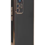 Uray store Xiaomi Mi 12T Pro Kılıf Volet Silikon - Siyah