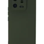 Uray store Xiaomi Mi 13 Pro Kılıf Nano içi Kadife Silikon - Koyu Yeşil