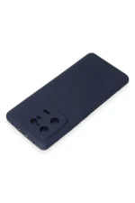 Uray store Xiaomi Mi 13 Pro Kılıf Nano içi Kadife Silikon - Lacivert - Görsel 3