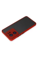 Uray store Xiaomi Mi 13T Pro Kılıf Montreal Silikon Kapak - Kırmızı - Görsel 3