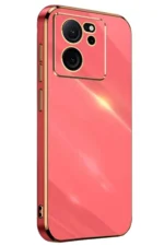 Uray store Xiaomi Mi 13T Pro Kılıf Volet Silikon - Kırmızı