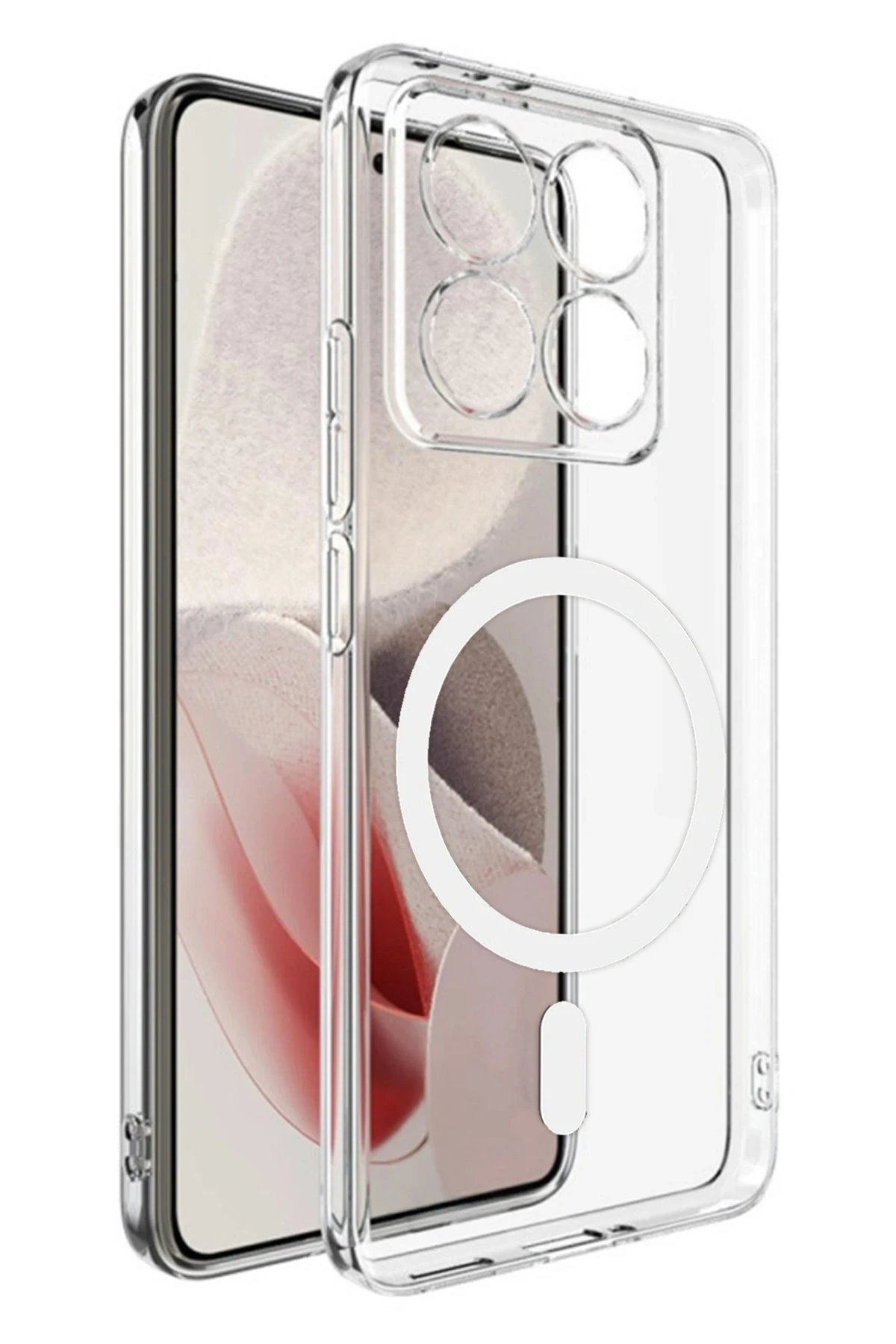 newface-xiaomi-mi-14t-pro-combo-sert-seffaf-magsafe-kapak-seffaf-default Uray store Xiaomi Mi 14T Pro Combo Sert Şeffaf Magsafe Kapak - Şeffaf - Görsel 1