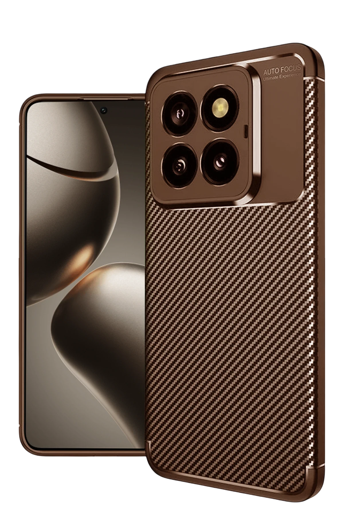 newface-xiaomi-mi-14t-pro-kilif-auto-focus-karbon-kapak-kahverengi-default Uray store Xiaomi Mi 14T Pro Kılıf Auto Focus Karbon Kapak - Kahverengi - Görsel 1