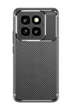 Uray store Xiaomi Mi 14T Pro Kılıf Auto Focus Karbon Kapak - Siyah - Görsel 2