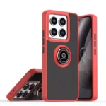 Uray store Xiaomi Mi 14T Pro Kılıf Montreal Yüzüklü Silikon Kapak - Kırmızı