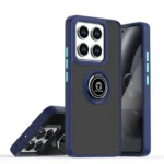 Uray store Xiaomi Mi 14T Pro Kılıf Montreal Yüzüklü Silikon Kapak - Lacivert