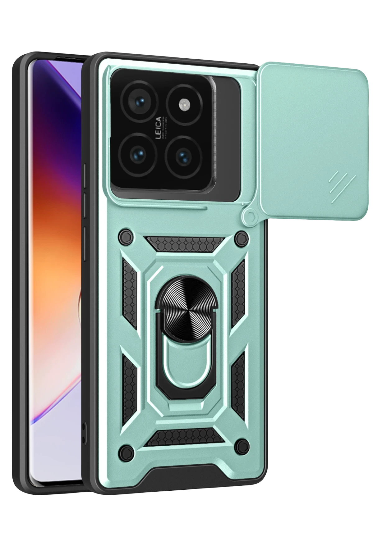newface-xiaomi-mi-14t-pro-kilif-pars-lens-yuzuklu-silikon-yesil-default Uray store Xiaomi Mi 14T Pro Kılıf Pars Lens Yüzüklü Silikon - Yeşil - Görsel 1