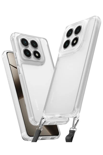 Uray store Xiaomi Mi 14T Pro Kılıf Penta Silikon Kılıf - Şeffaf