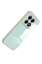 Uray store Xiaomi Mi 14T Pro Volet Silikon - Açık Yeşil - Görsel 3