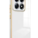 Uray store Xiaomi Mi 14T Pro Volet Silikon - Beyaz