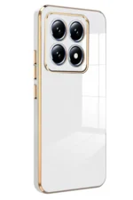 Uray store Xiaomi Mi 14T Pro Volet Silikon - Beyaz
