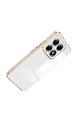 Uray store Xiaomi Mi 14T Pro Volet Silikon - Beyaz - Görsel 3