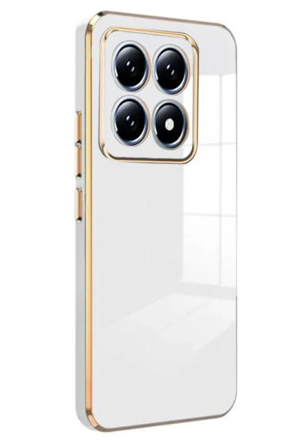Uray store Xiaomi Mi 14T Pro Volet Silikon - Beyaz