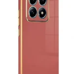 Uray store Xiaomi Mi 14T Pro Volet Silikon - Kırmızı